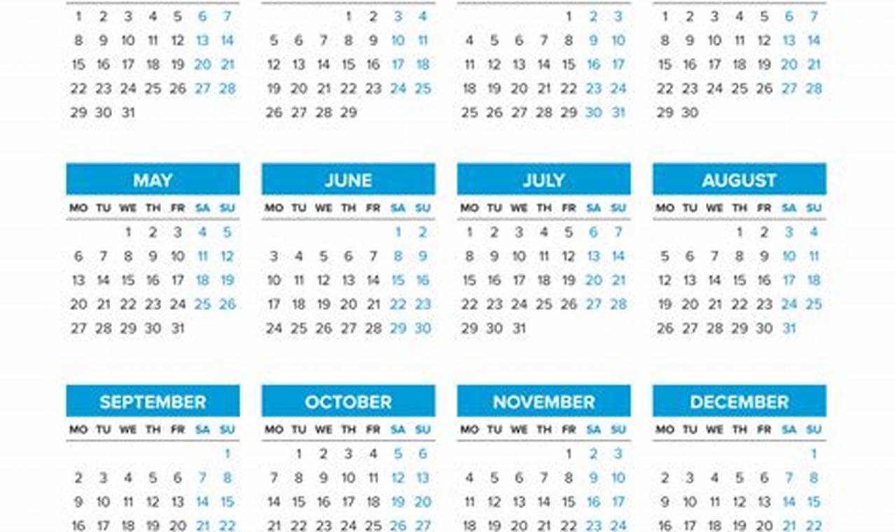 2024 Calendar Week Starting Monday Week Name