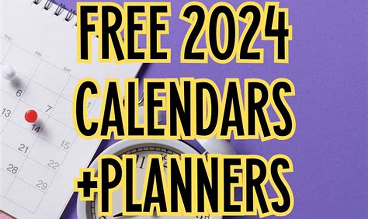 2024 Calendar With Weeks Printable Freebies