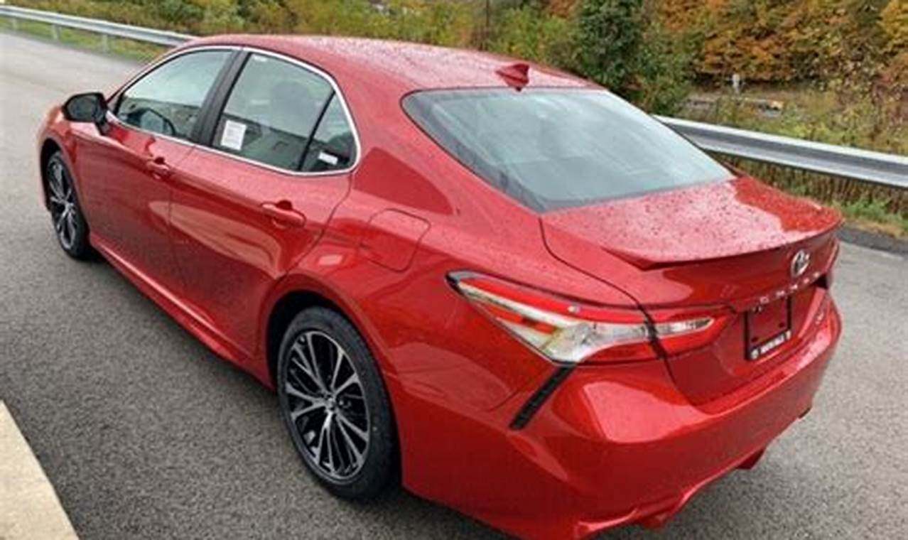 2024 Camry Supersonic Red