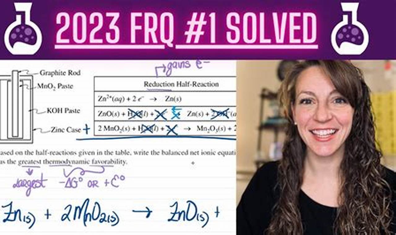 2024 Chem Frq Answers