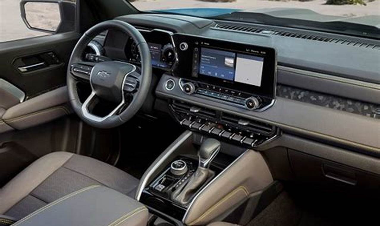 2024 Chevrolet Colorado Interior Options