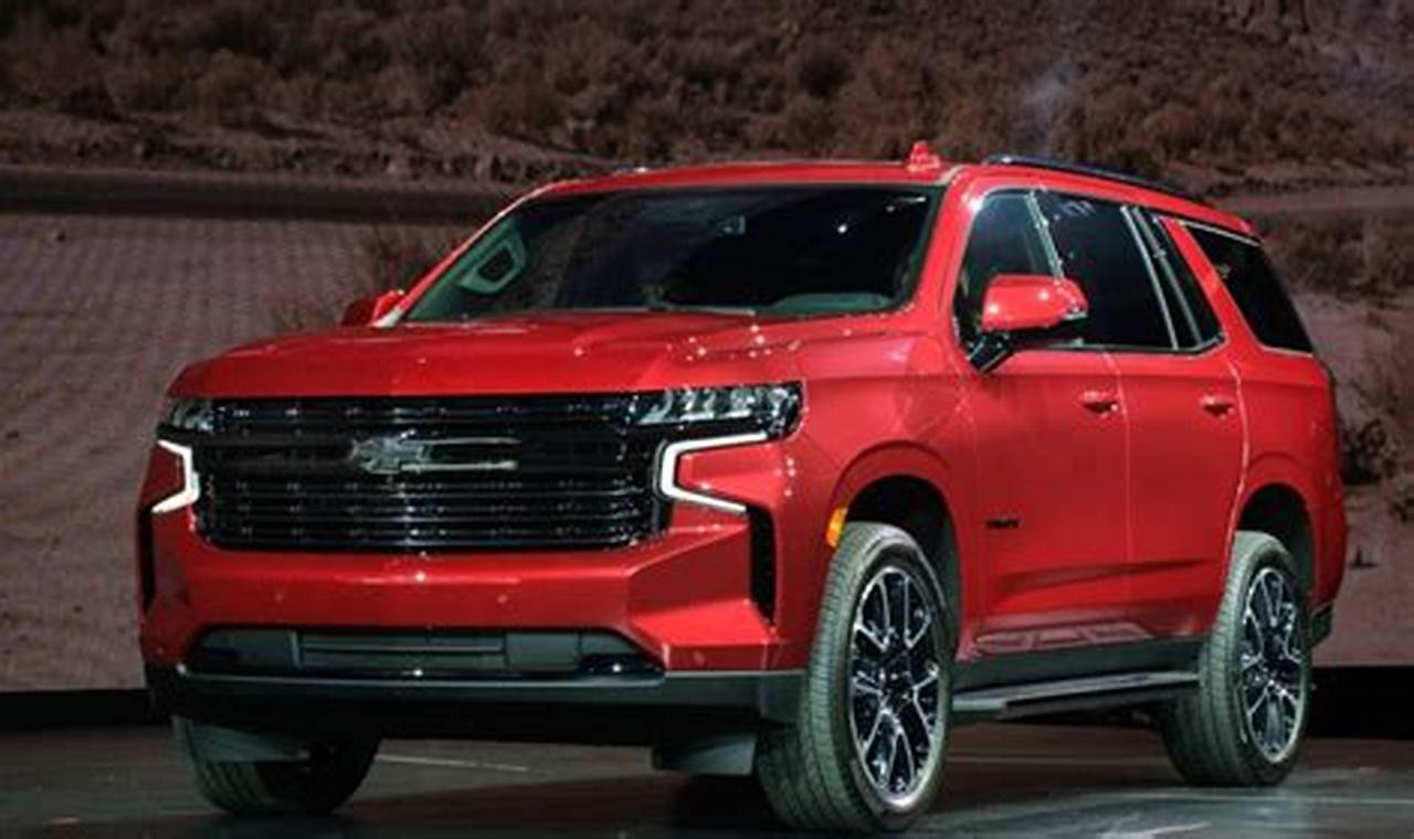 2024 Chevrolet Tahoe Rst Configurations