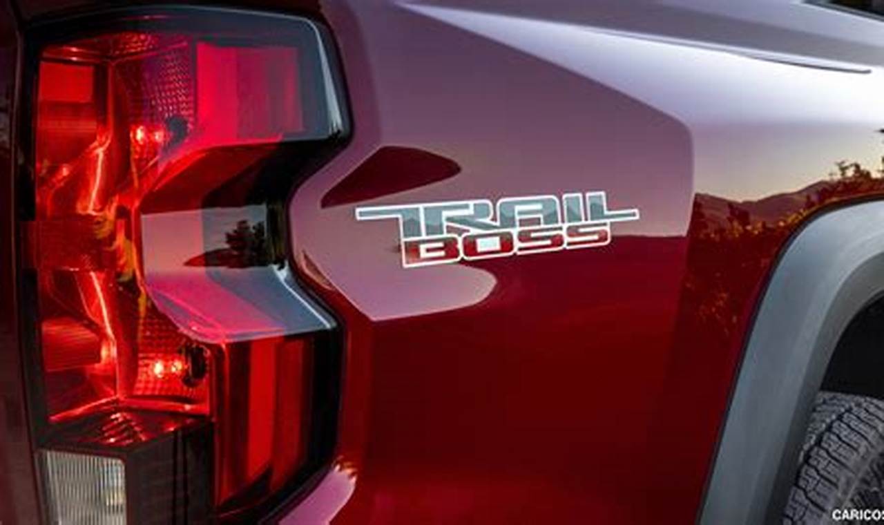 2024 Chevy Colorado Tail Lights