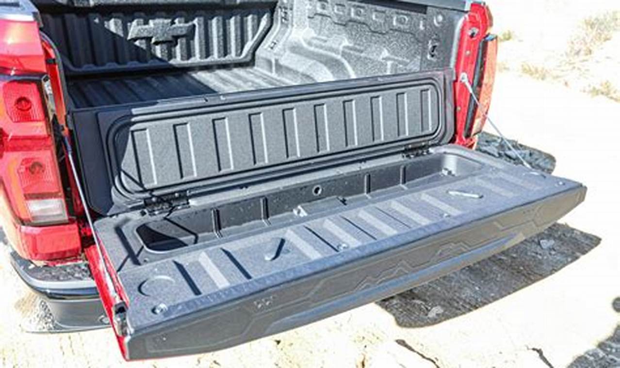 2024 Chevy Colorado Tailgate