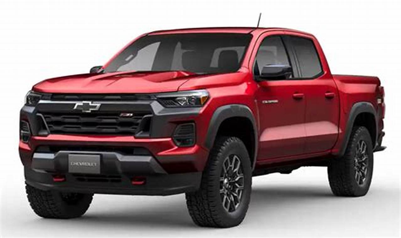 2024 Chevy Colorado Trail Boss Ground Clearance