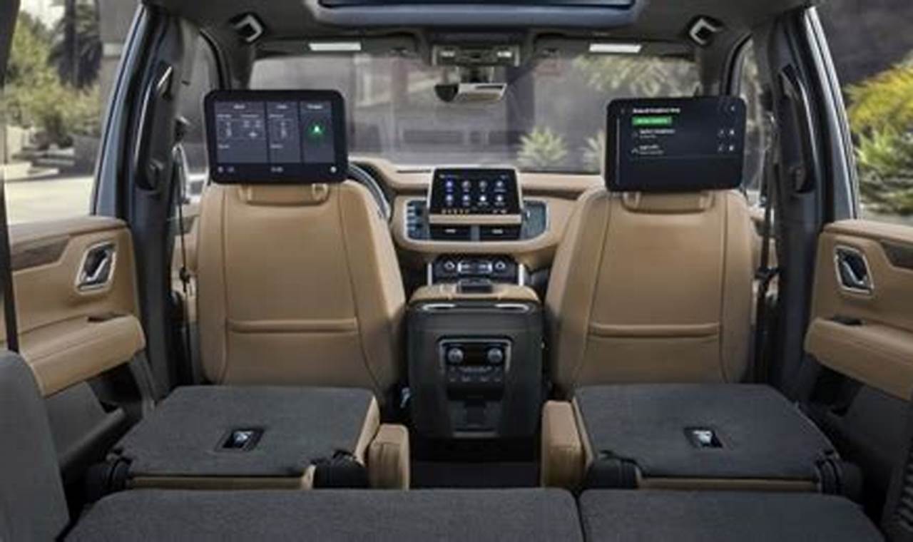 2024 Chevy Tahoe Rear Entertainment System