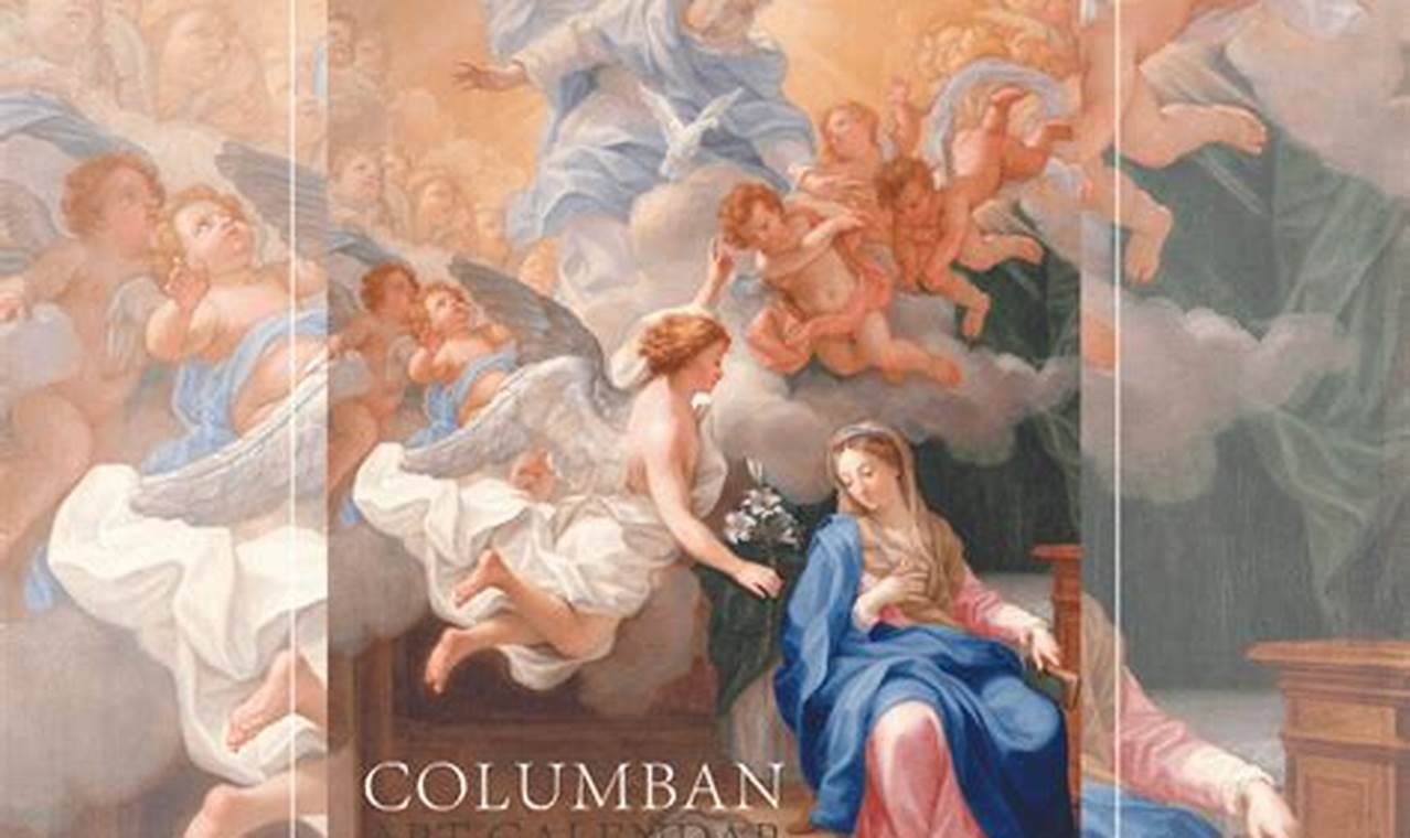 2024 Columban Art Calendar Printable 2024