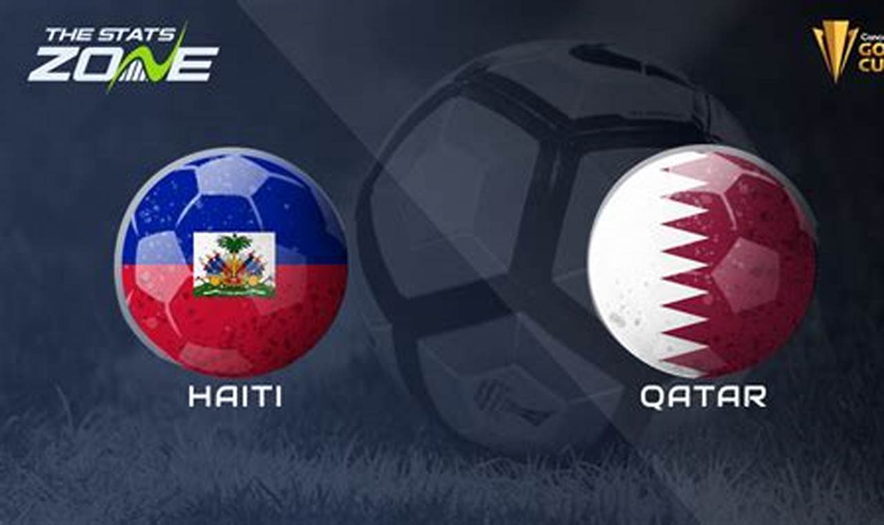 2024 Concacaf Gold Cup Haiti Vs. Qatar