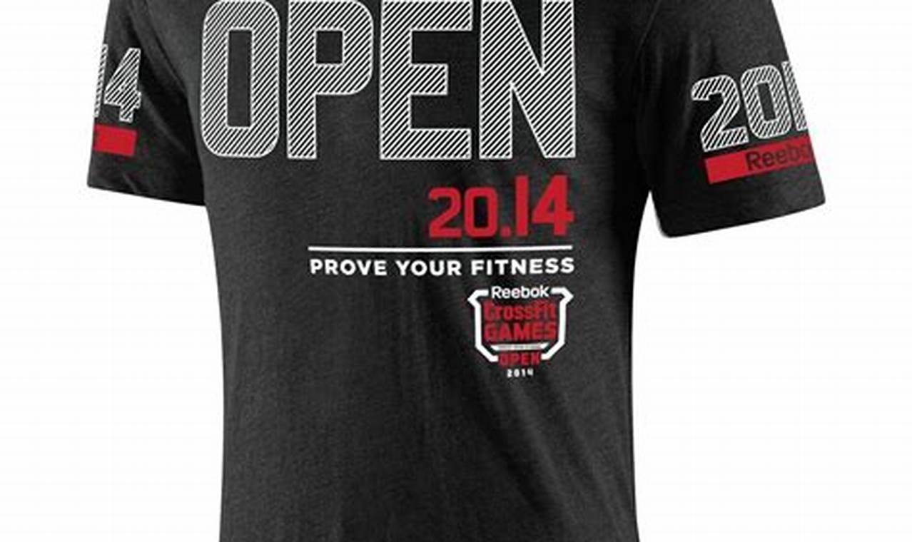 2024 Crossfit Open T Shirts