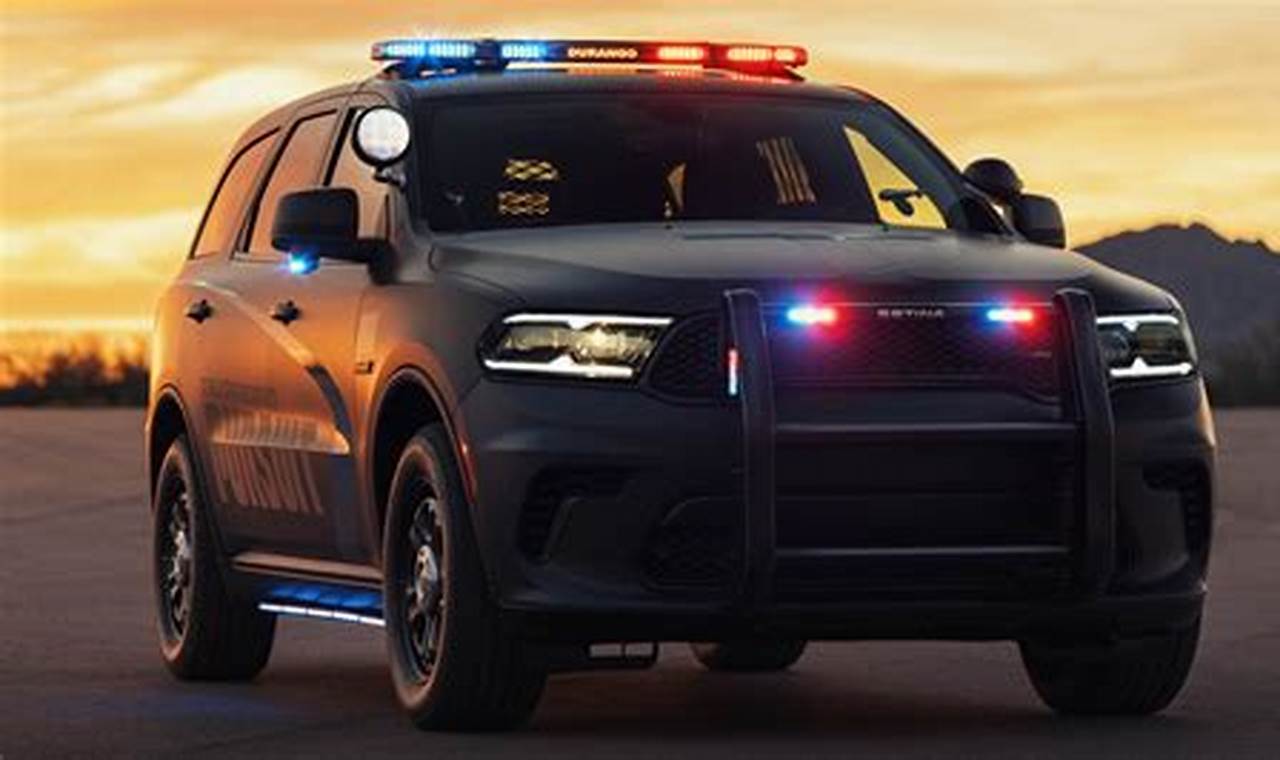 2024 Dodge Durango Police Vehicle