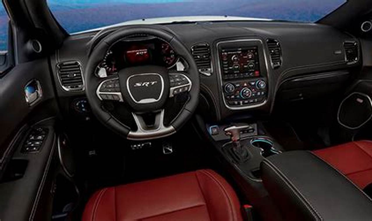 2024 Durango Srt Interior