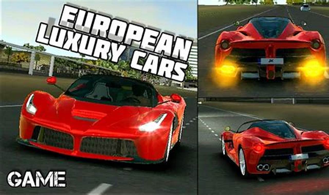 2024 Exotic Cars Games