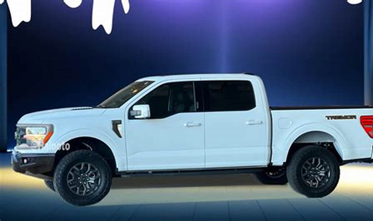 2024 F150 Tremor White