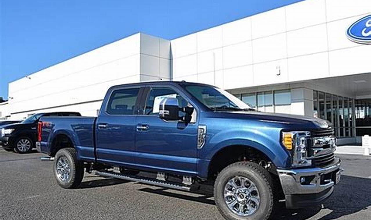 2024 F250 Antimatter Blue