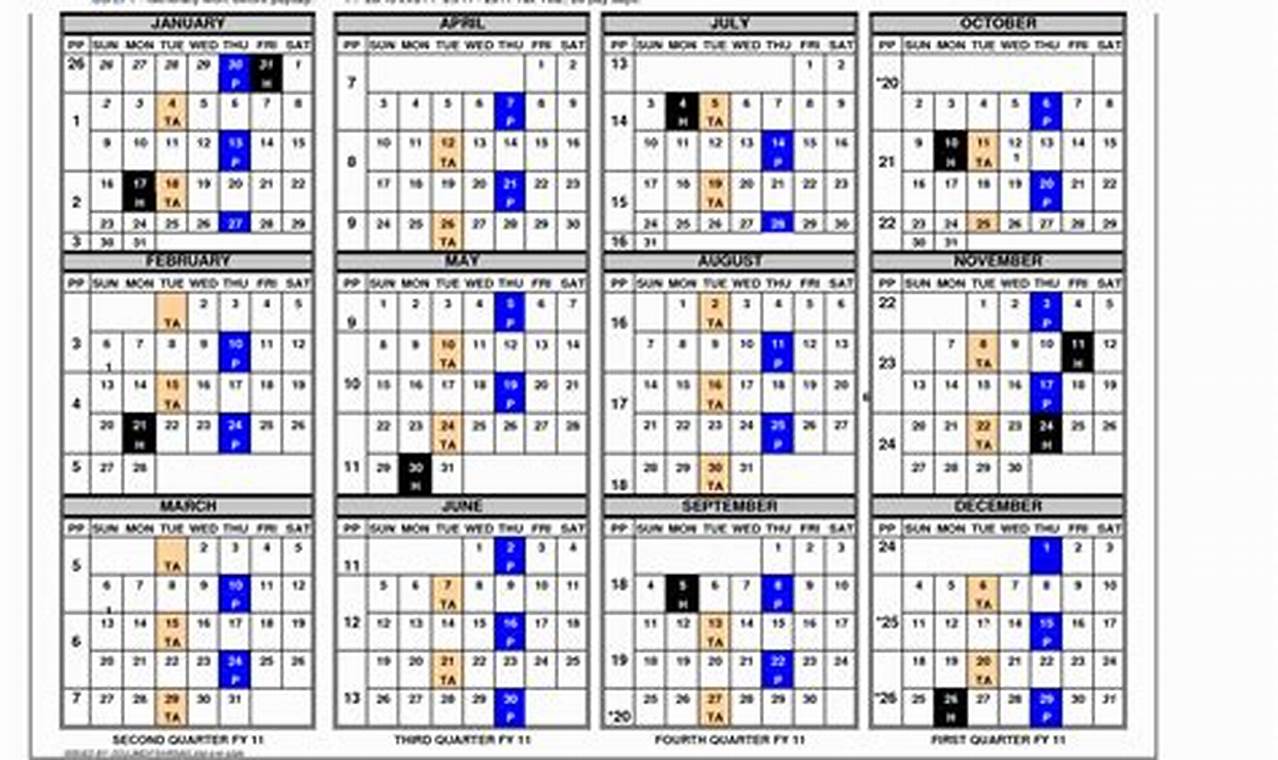 2024 Federal Pay Period Calendar