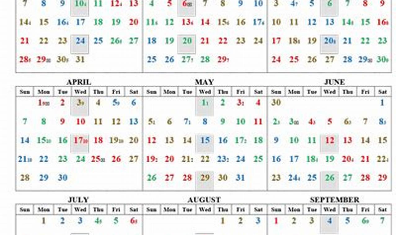 2024 Fire Shift Calendar