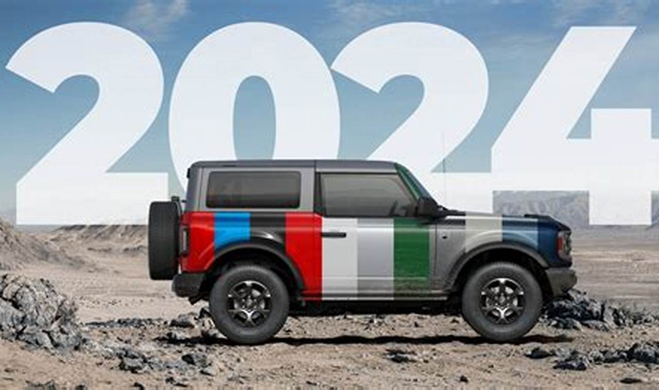 2024 Ford Bronco Colors