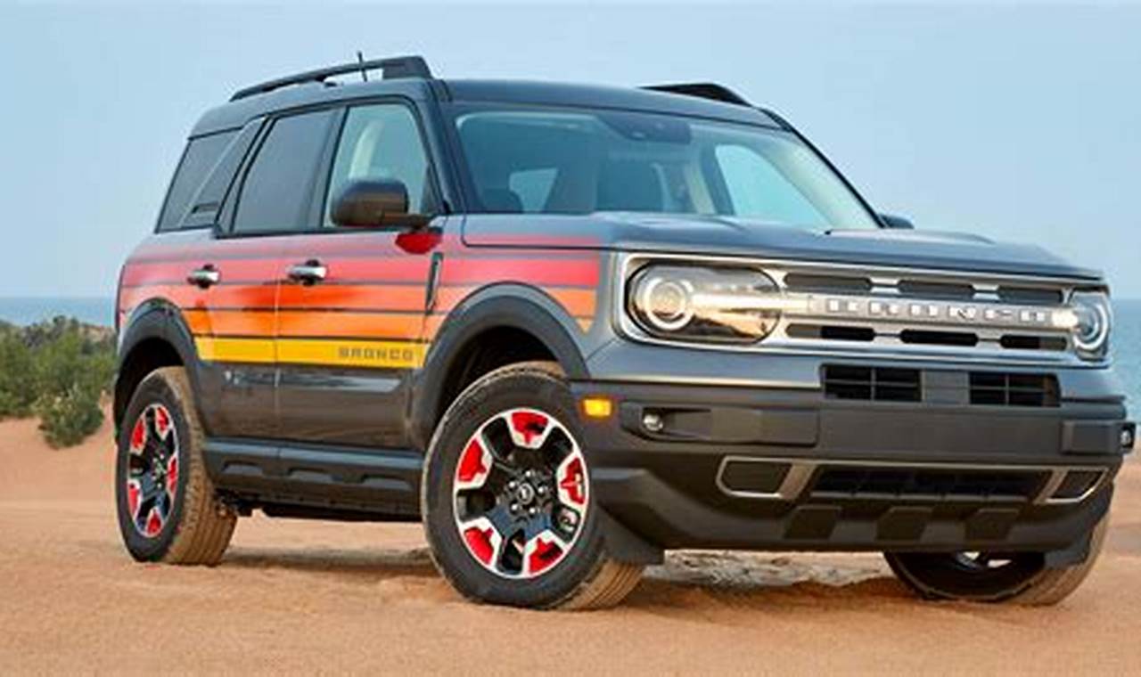 2024 Ford Bronco Sport Colors