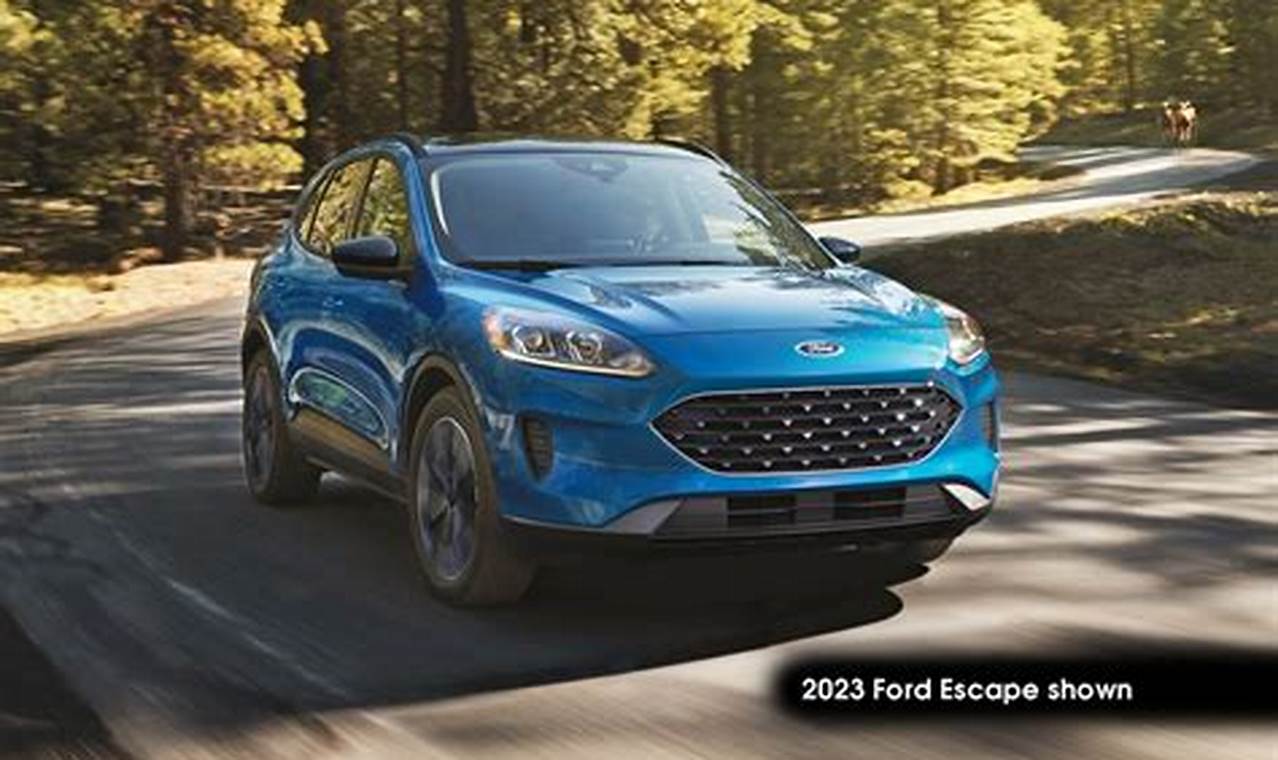 2024 Ford Escapes For Sale Near Me