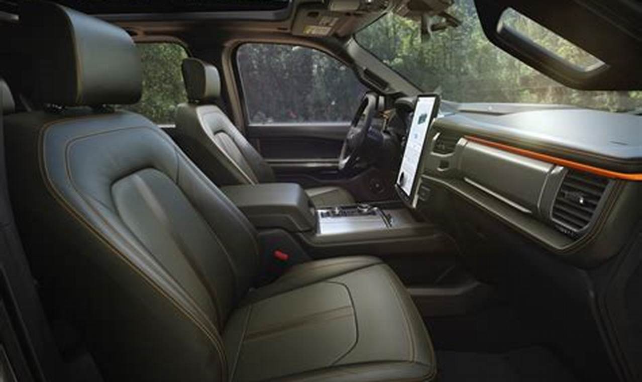 2024 Ford Expedition Timberline Interior