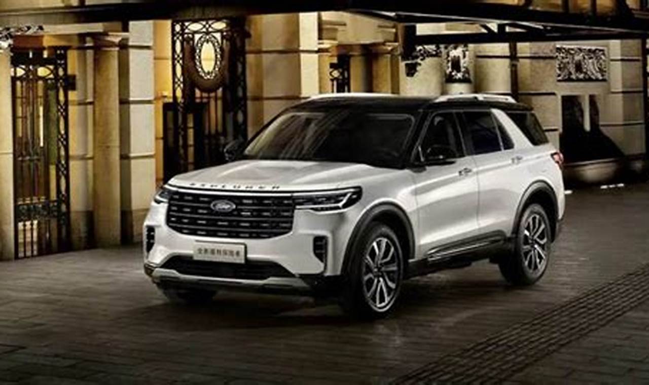 2024 Ford Explorer Build And Price In India