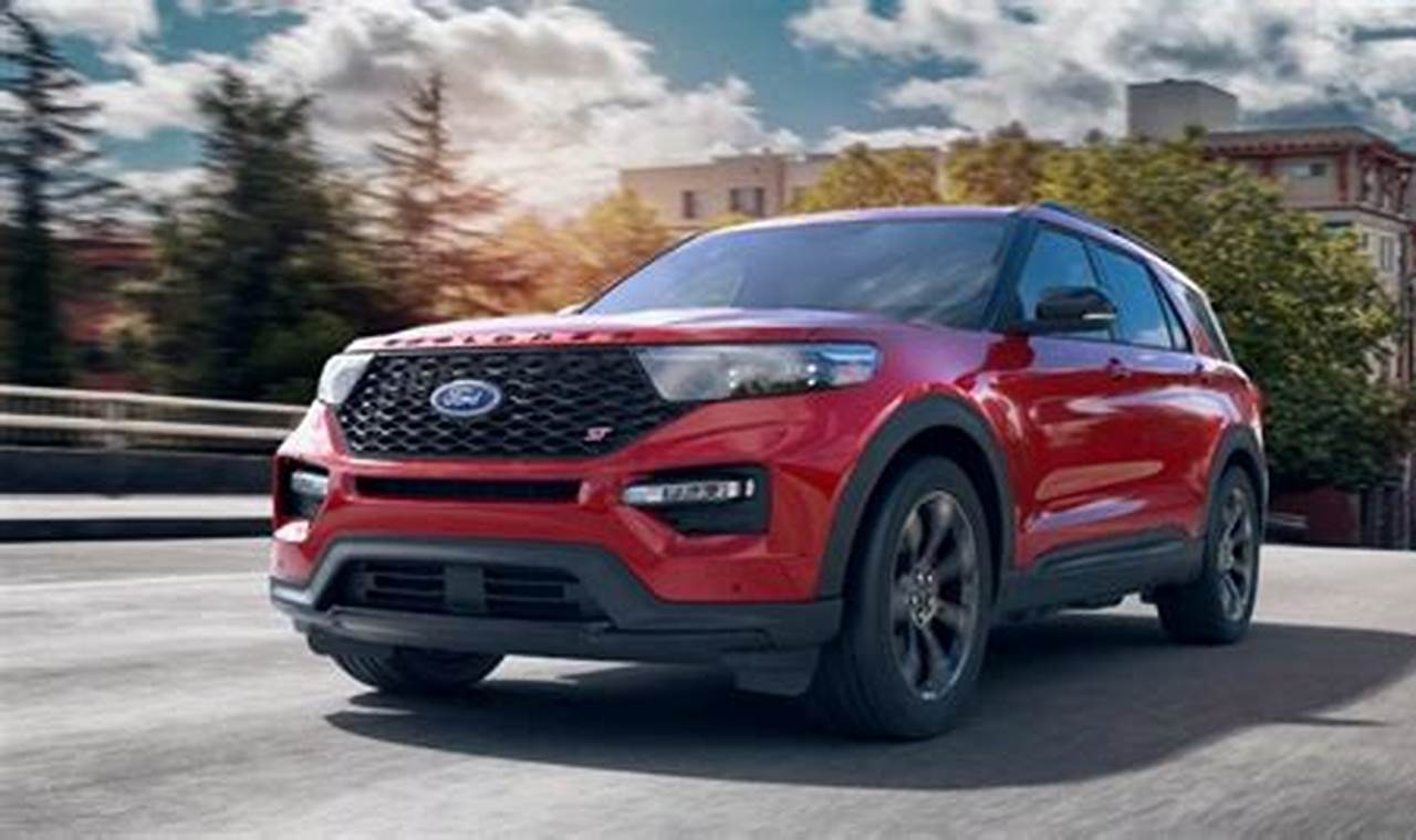 2024 Ford Explorer St Release Date