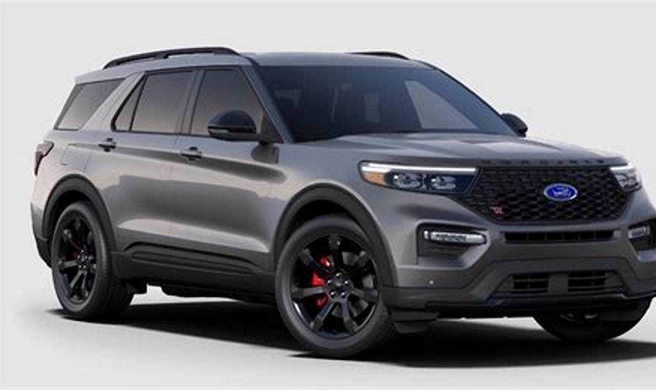 2024 Ford Explorer St-Line Images