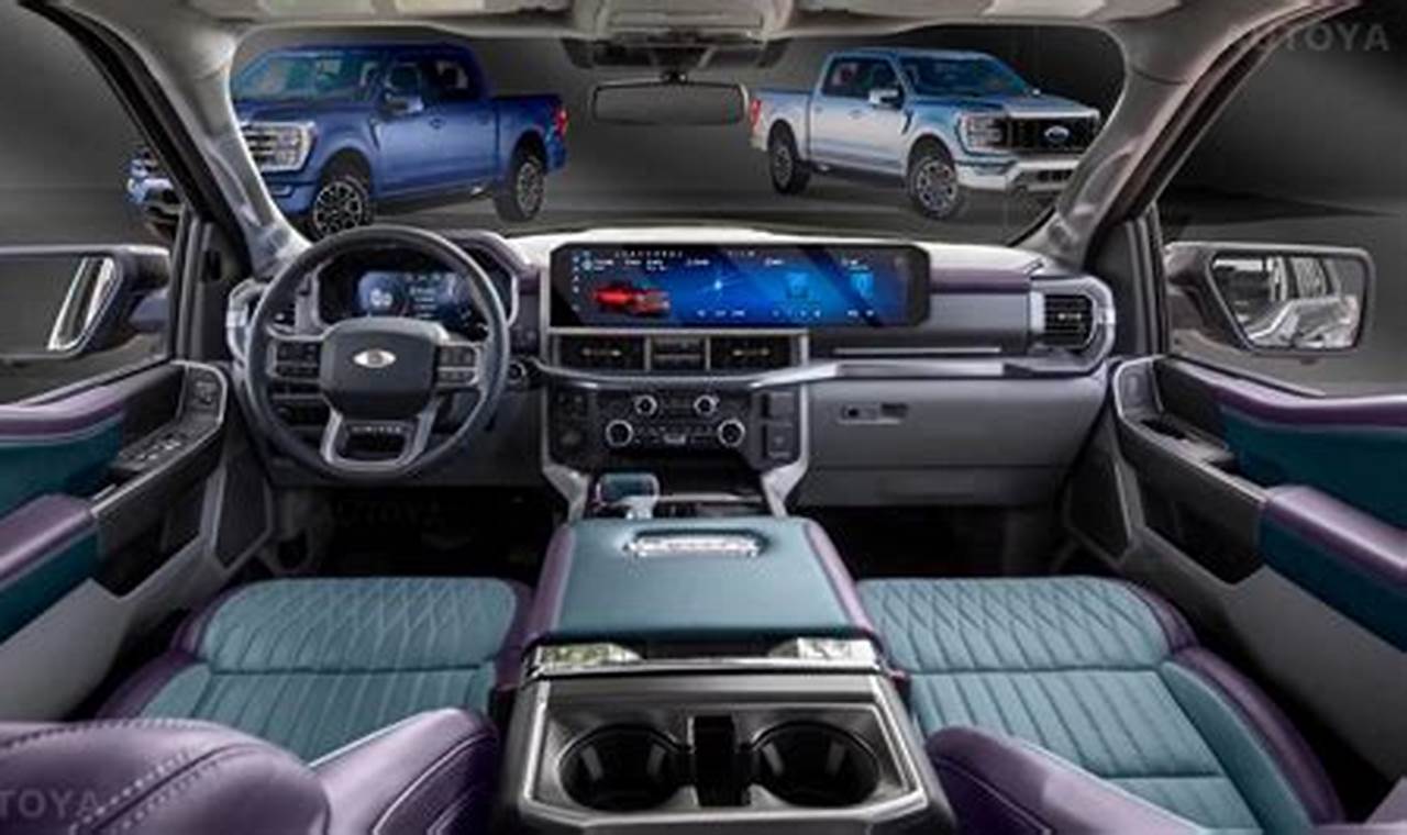 2024 Ford F150 Limited Interior