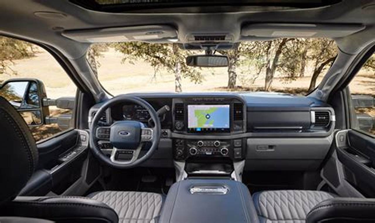 2024 Ford F250 Interior