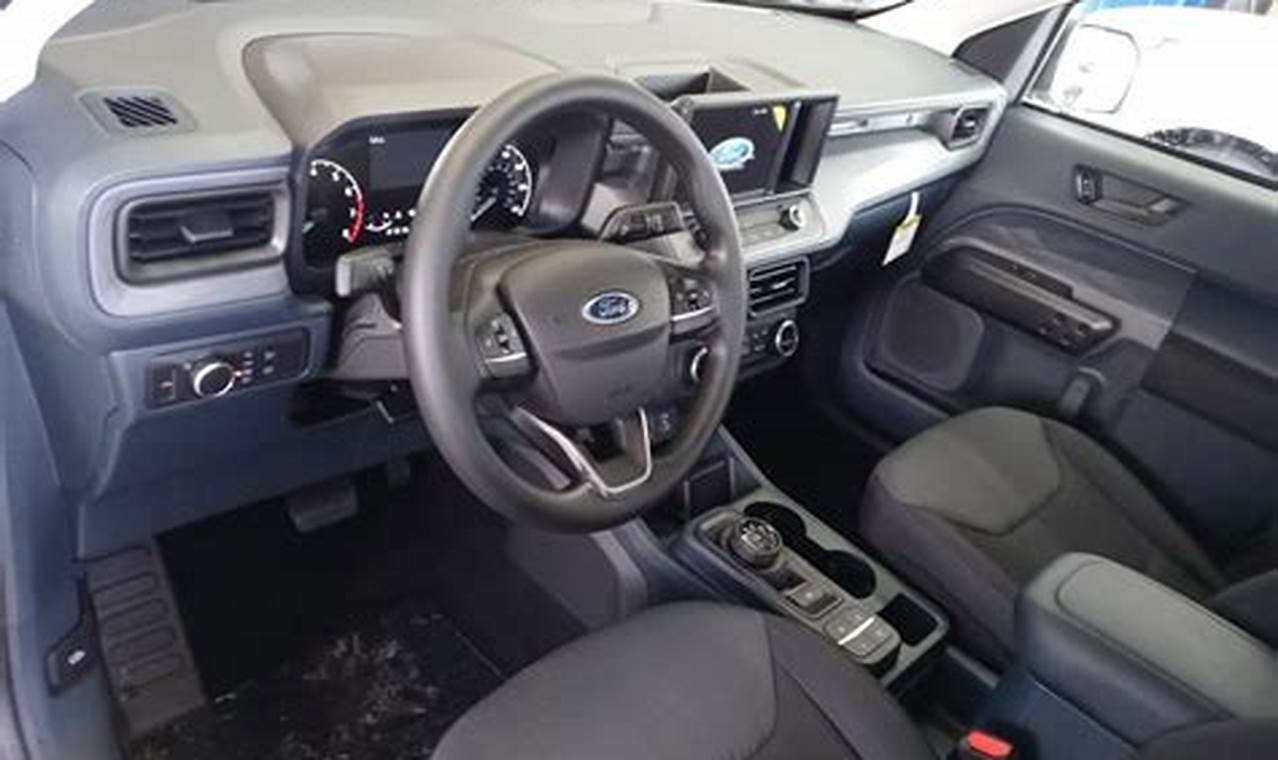 2024 Ford Maverick Xl Interior
