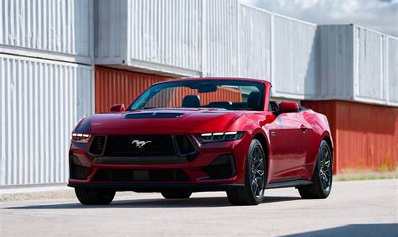 2024 Ford Mustang Convertible Review