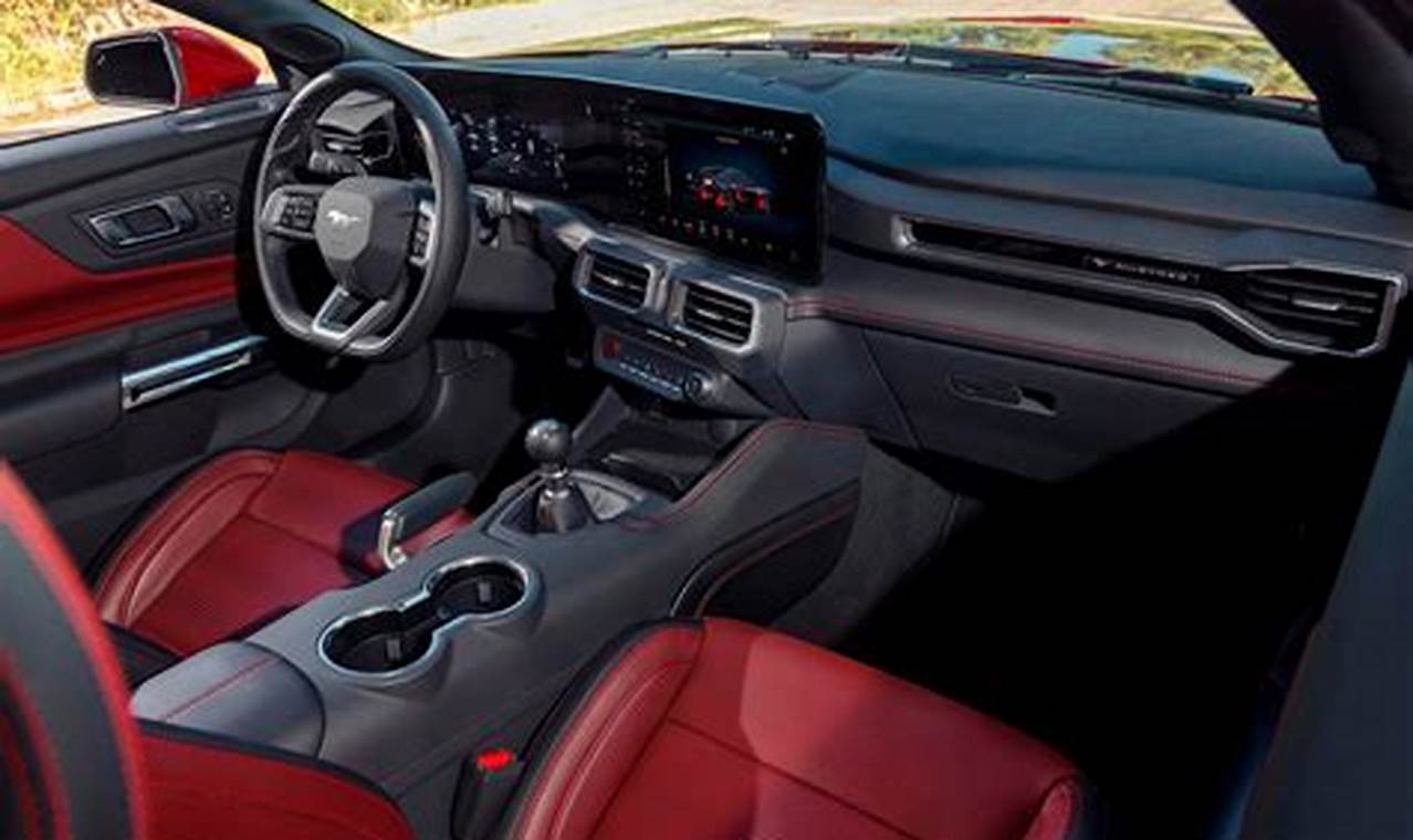 2024 Ford Mustang Interior Price