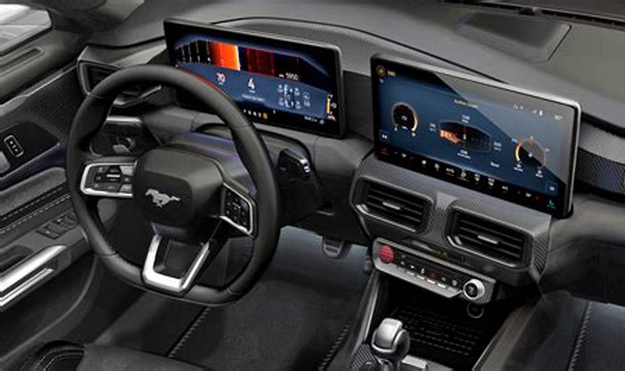 2024 Ford Mustang Interiors