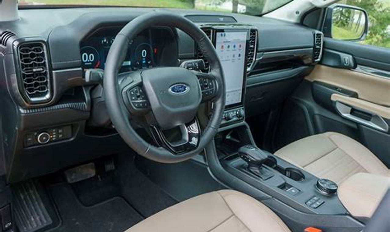 2024 Ford Ranger Xl Interior