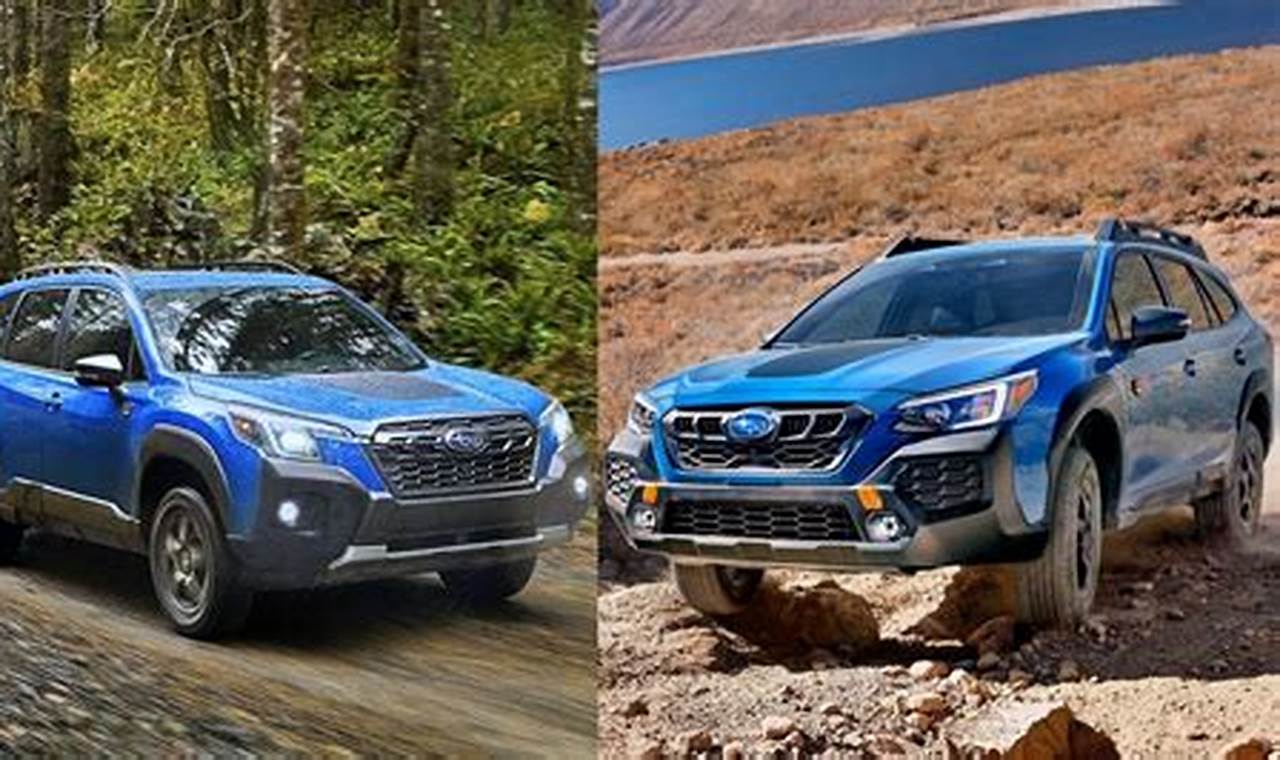 2024 Forester Vs Outback