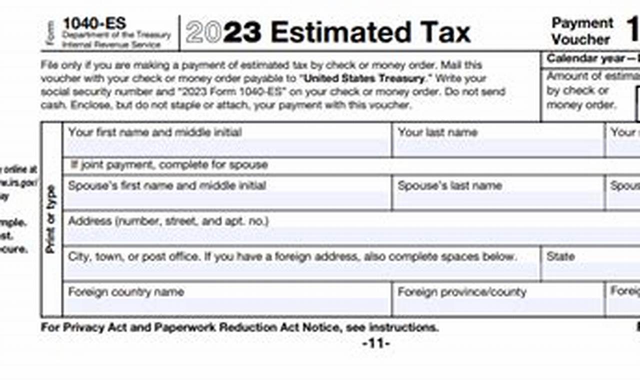 2024 Form 1040 Es Instructions