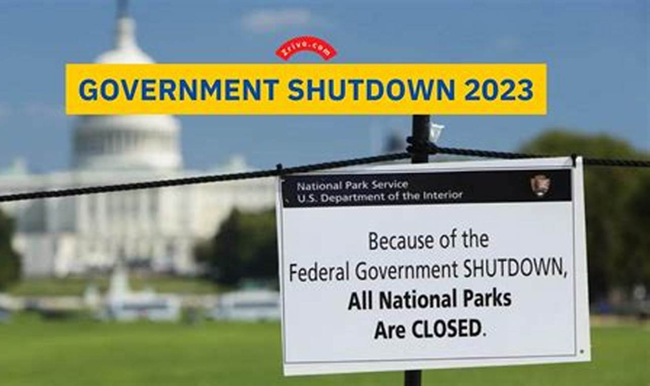 2024 Government Shutdown Update