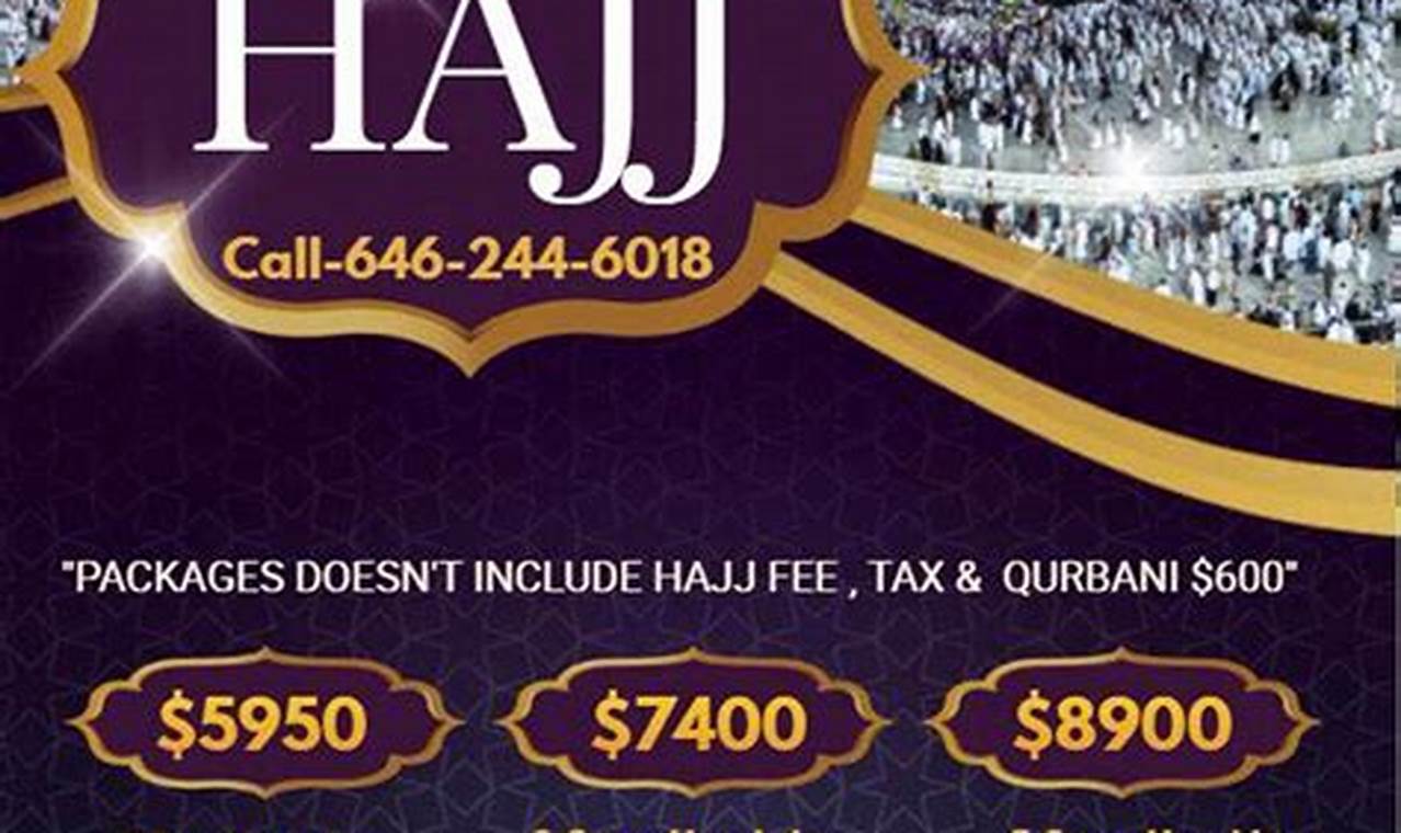 2024 Hajj Package From Usa