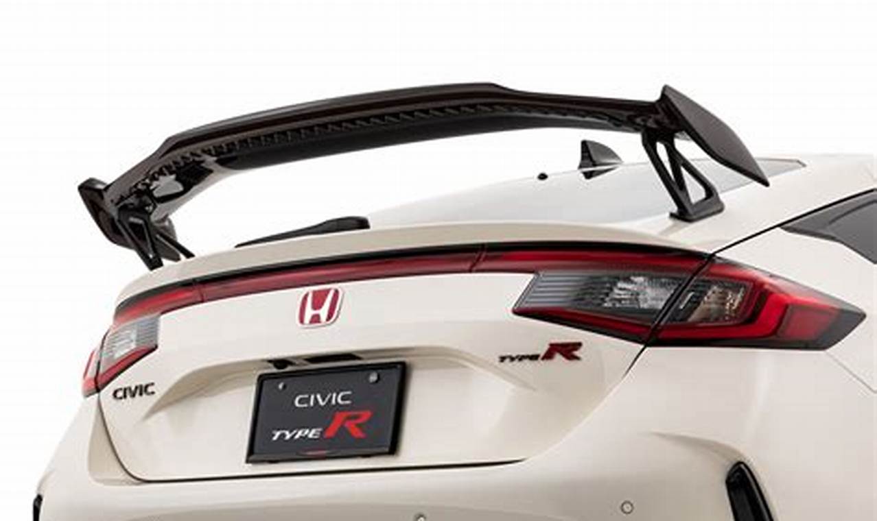 2024 Honda Civic Hatchback Spoiler
