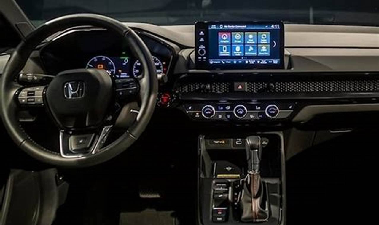 2024 Honda Cr-V Hybrid Sport Interior