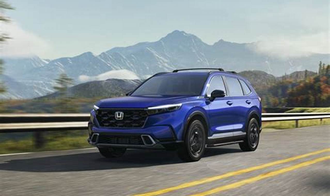 2024 Honda Crv Hybrid Sport Touring Manual