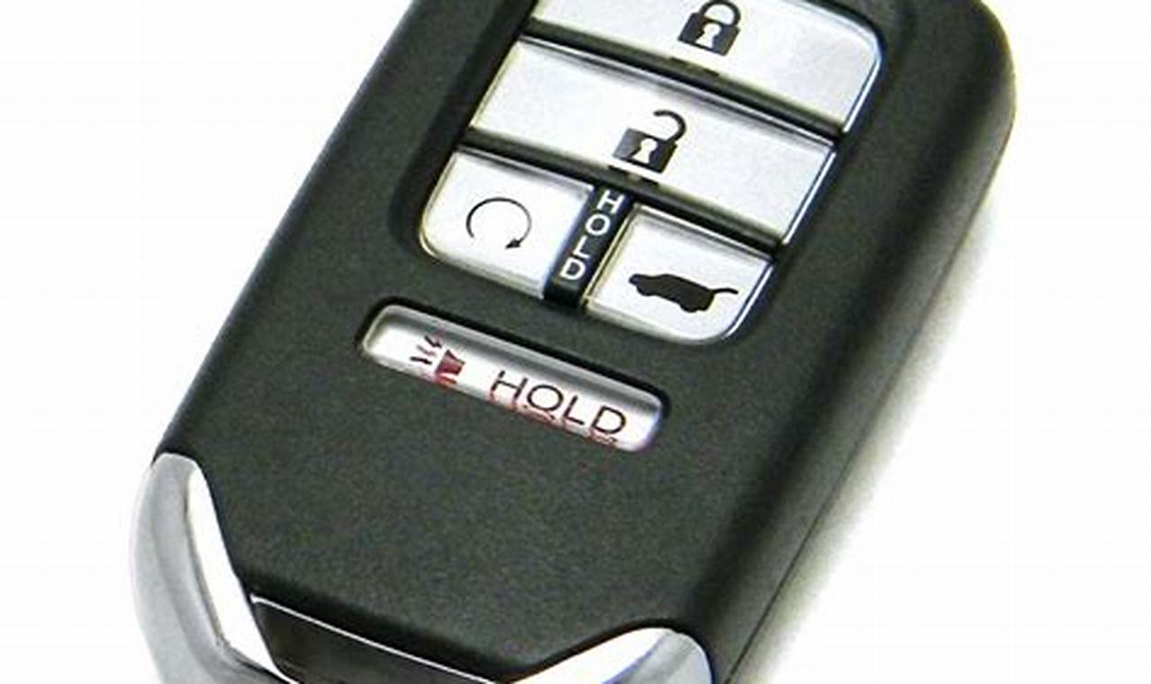 2024 Honda Crv Key Fob Battery