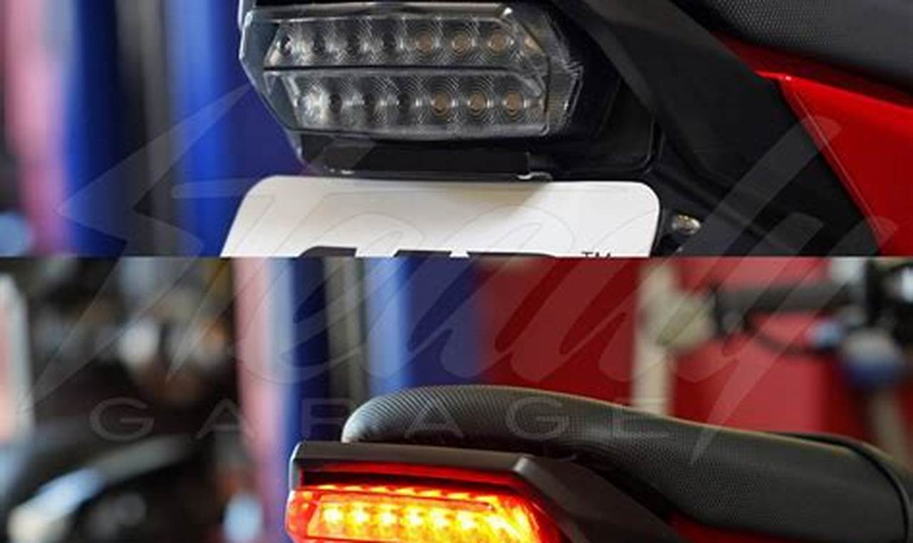 2024 Honda Grom Integrated Tail Light