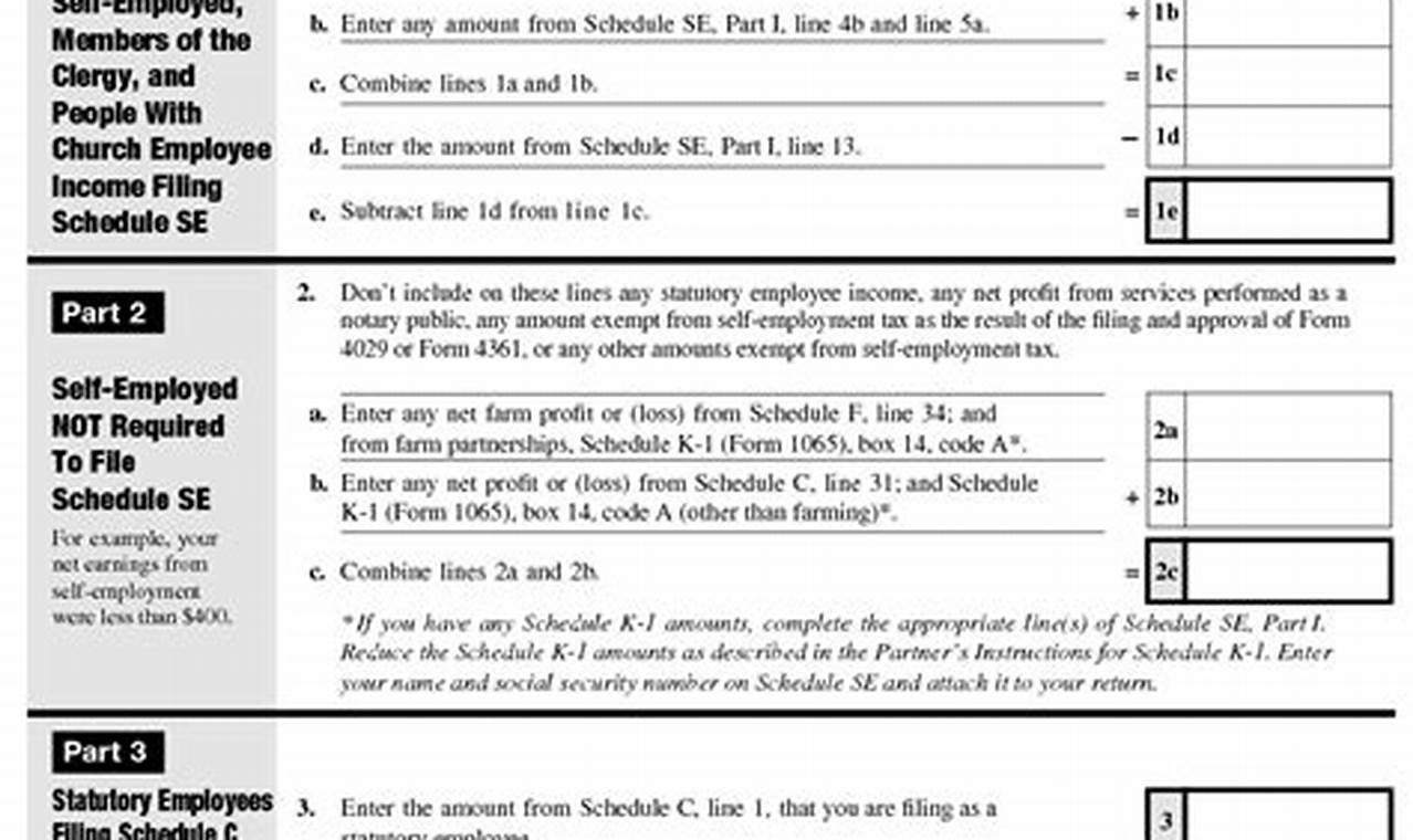 2024 Irs 1040 Schedule 1 Instructions
