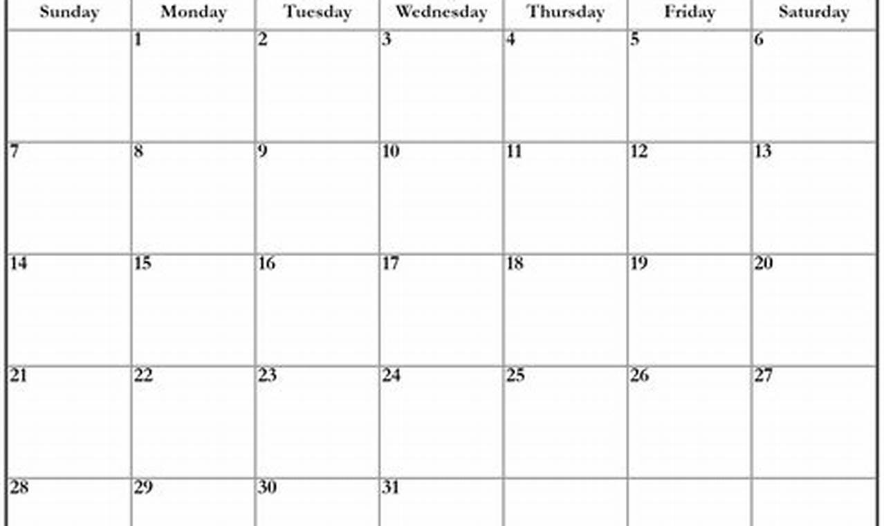 2024 January Calendar Planner Printable Calendar