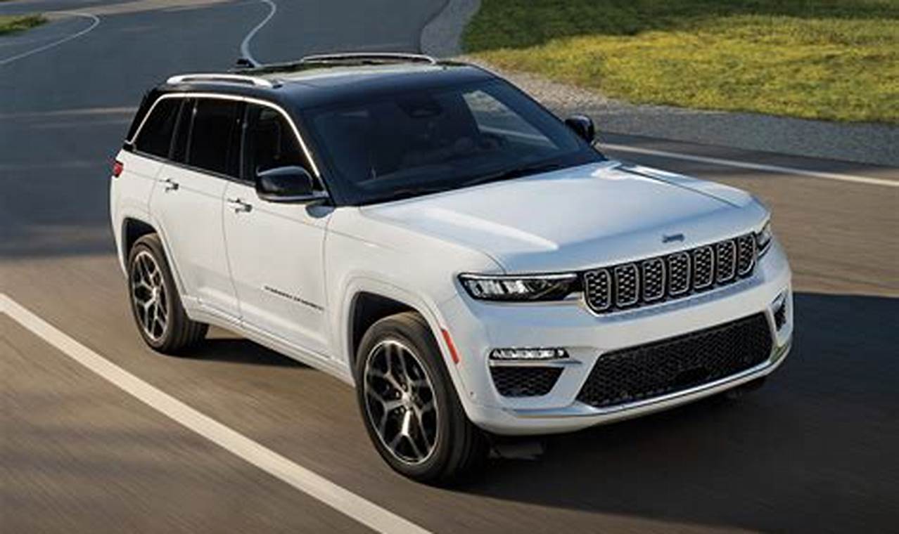 2024 Jeep Grand Cherokee Summit White