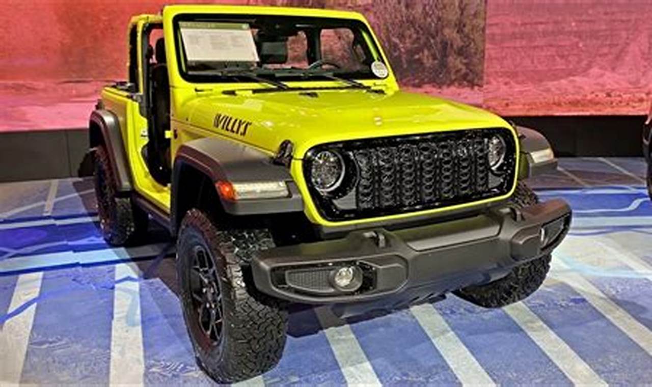 2024 Jeep Wrangler Willys Accessories