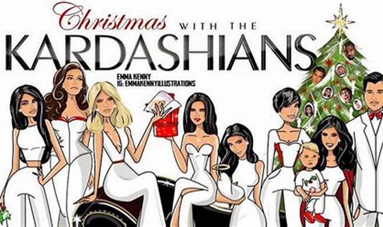 2024 Kardashian Christmas Card