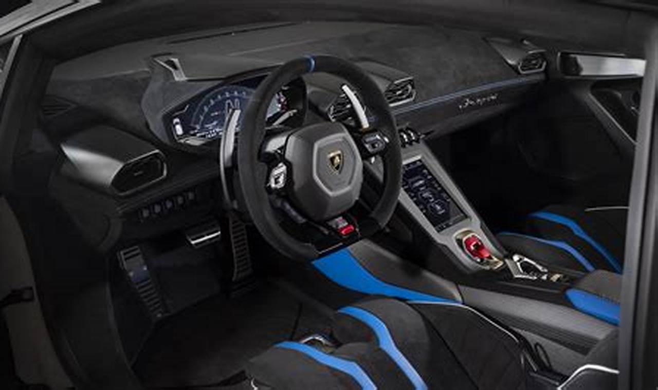 2024 Lamborghini Huracan Sto Interior