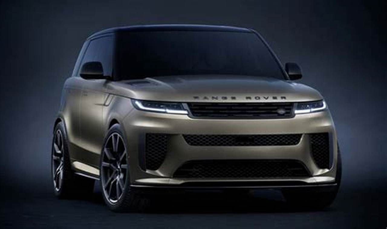 2024 Land Rover Range Rover Sport Msrp